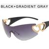 Fashion Stylist Sun Glasses Ladies Luxurious Trending Y2k Sun Glasses Woman Pink Eyewear UV400 Goggle 2000'S Lentes De Sol