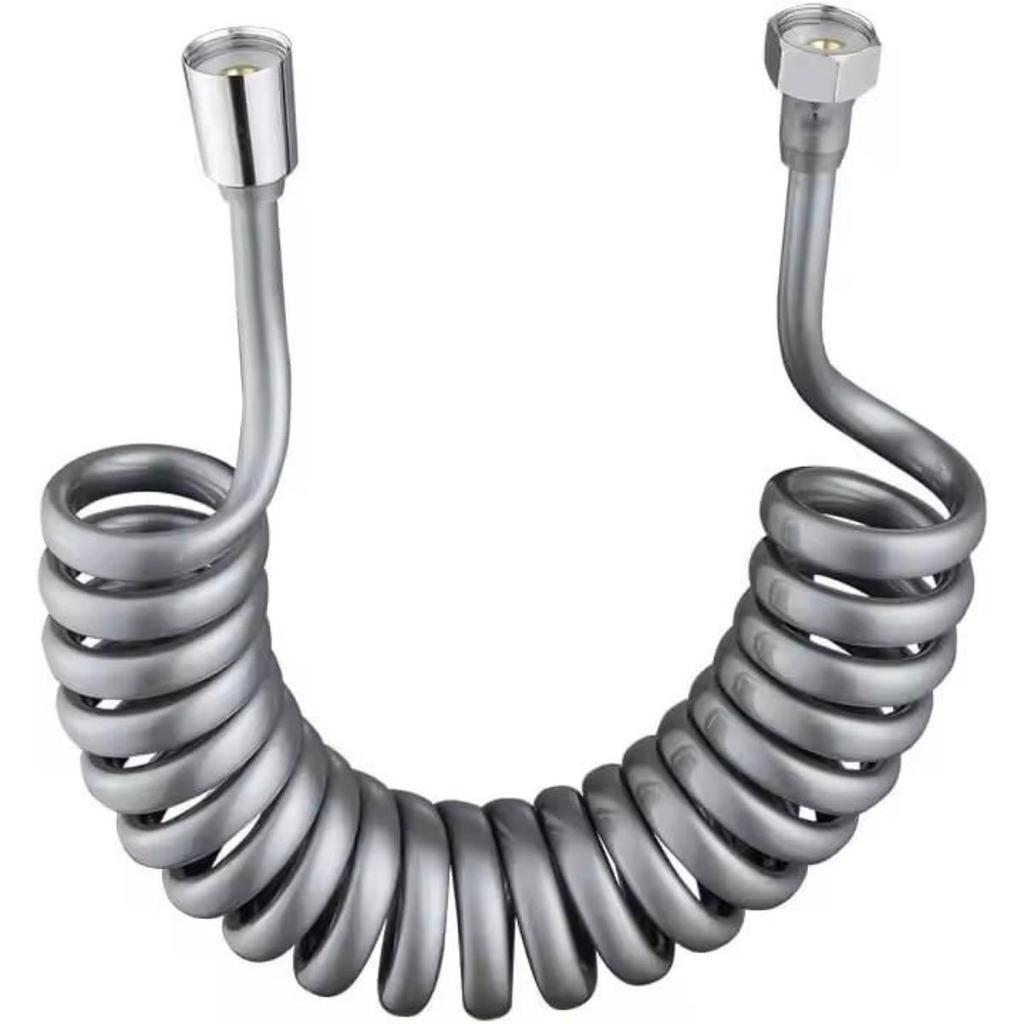 1.5M/2M/3M/5M Spring Flexible Retractable Hose For Shower Head Toilet Bidet Water Pipe Plumbing Spiral Flexible Shower Hose
