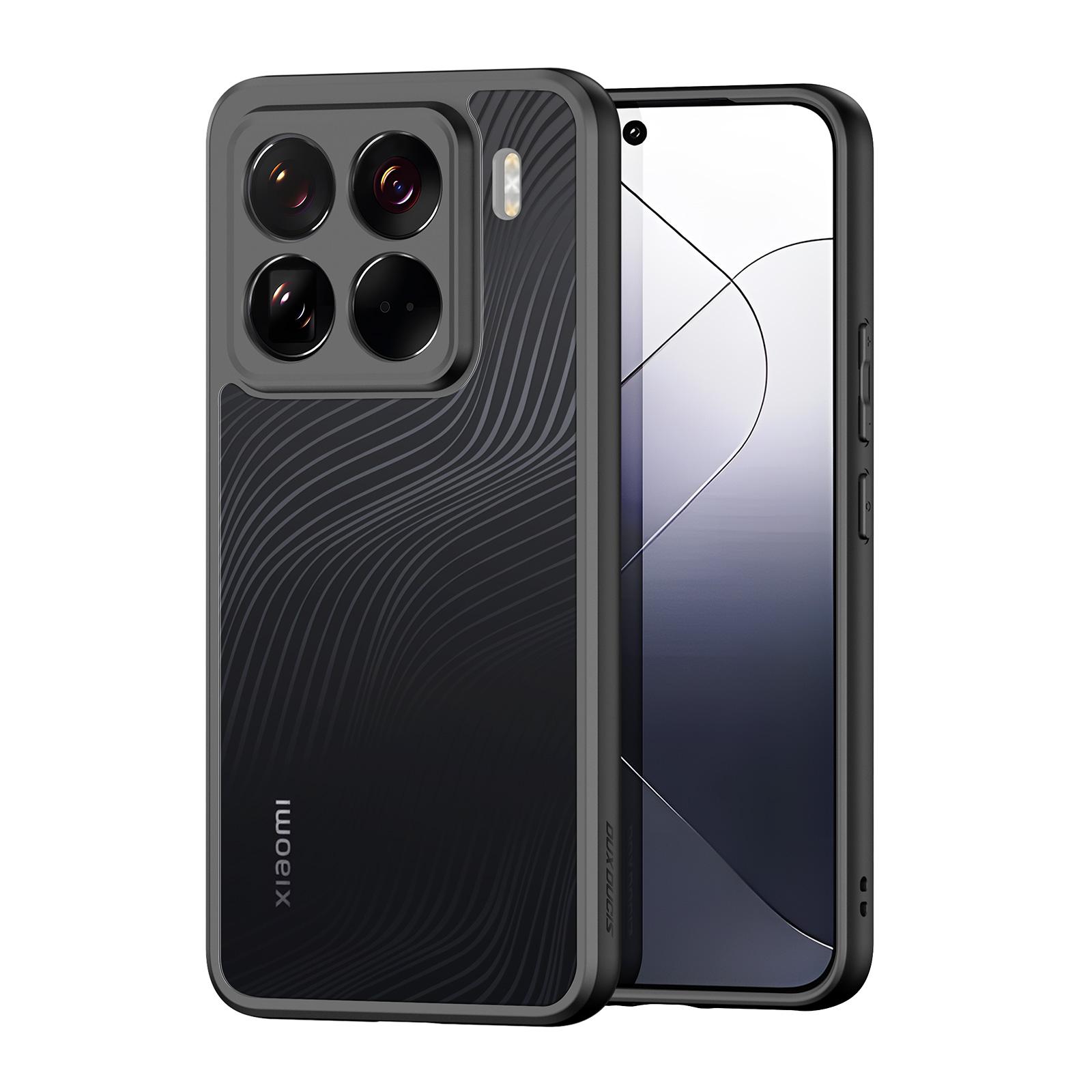 

For Xiaomi 15 Pro Case DUX DUCIS Aimo Series TPU+PC Matte Drop-Proof Phone Cover (REACH Certification) Black