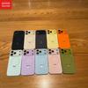 Apple 17 Liquid Silicone iPhone 16 Pro Max Case with Large Window Stand and Full Camera Coverage.