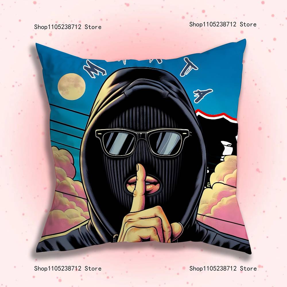 Omerta Maes 47 Pillow Case Cushion Cover Home Decor Birthday Gift Pillowcover 12x12Inch