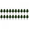 Garden Model Trees Miniature Decoration Supplies 20Pcs 8CM DIY Railway