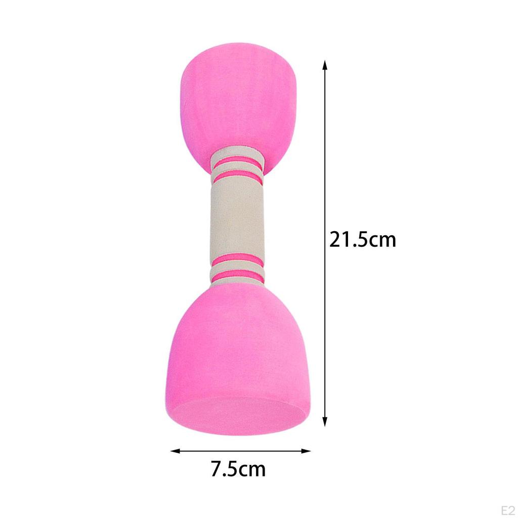 2-piece Children's Dumbbell Set, Barbell, Dumbbells, Absorbs Sweat, Non-slip EVA