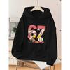 Felpe con Cappuccio Divertenti Cartoni Animati 67 Sei Sette Bambini Primavera Autunno Ragazzo Moda Magliette Top Casual Tendenza Ragazza Felpe con Cappuccio