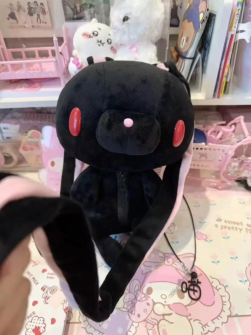 Peluche Gloomy Bear à Œil Rouge Lapin Sac à Dos Mignon et Effrayant Poupée Kawaii Sac à Dos Animal Unique Pour Femmes Inhabituel