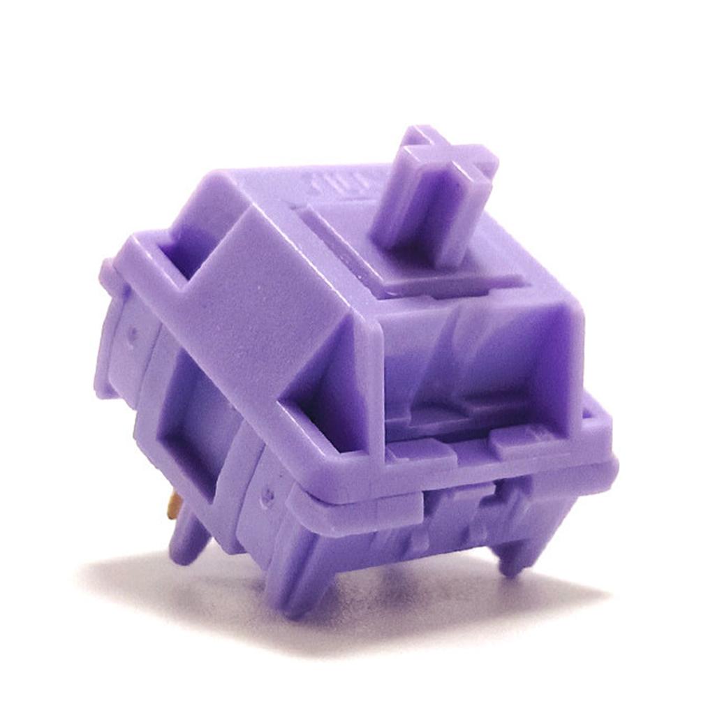 

Sillyworks HMX Hyacinth V2U Switch Purple 45g HMX Linear Mechanical Keyboard Switches Custom HiFi Sound Hyacinth V2U Switch 10 PCS