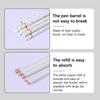 Nail  Picker Point Drill Pen White Crayon Bold Refill Self Adhesive Diy Nail Art Tool White Wax Pencil For Manicure