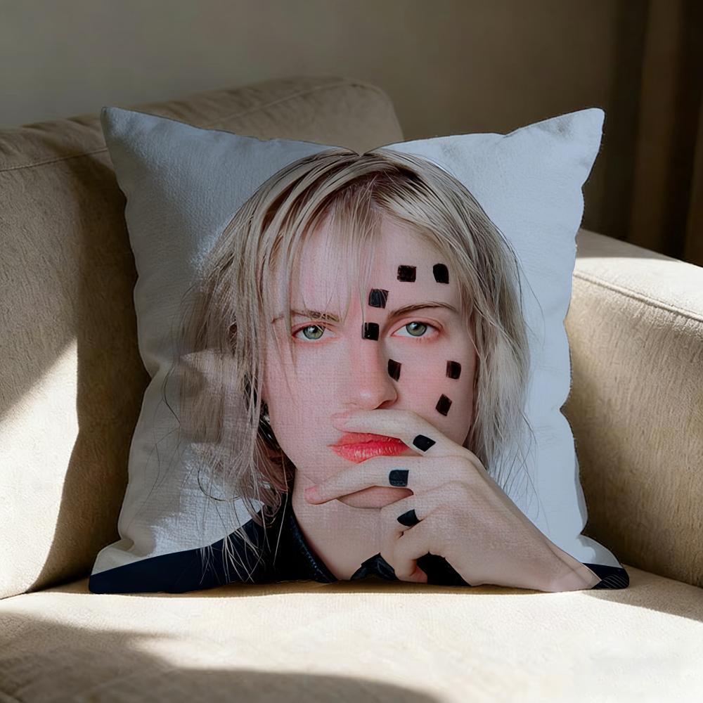 Hayley W-Williamss Singer Pillow Case Pillowcase, Double-Sided Printed, Sofa Cushion, Bedroom Headboard Pillow