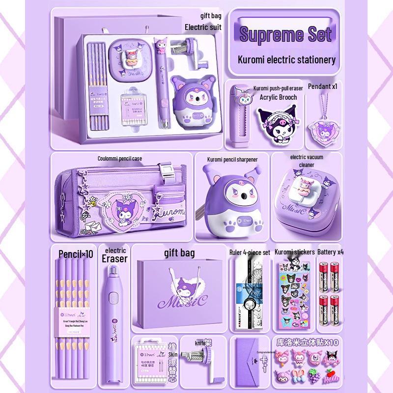 First Grade Back-to-School Capybara Stationery Gift Set: Complete Study Supplies Package