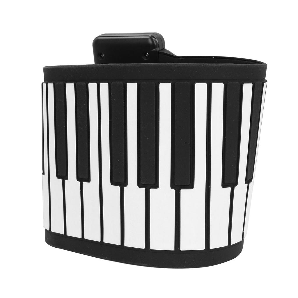 88 Key Hand Roll Piano 128 Tones USB MIDI BT Portable Folding Piano for Beginners