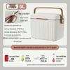 6L Outdoor Insulated Cooler Box for Camping, Breast Milk, Ice Cubes, Dragon Boat & Mid-Autumn Festivals, Zongzi, Seafood, New Year Gifts