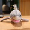 Plush Shark White Toy Marine Animal Stuffed Doll Cartoon Decoration Gift Kids