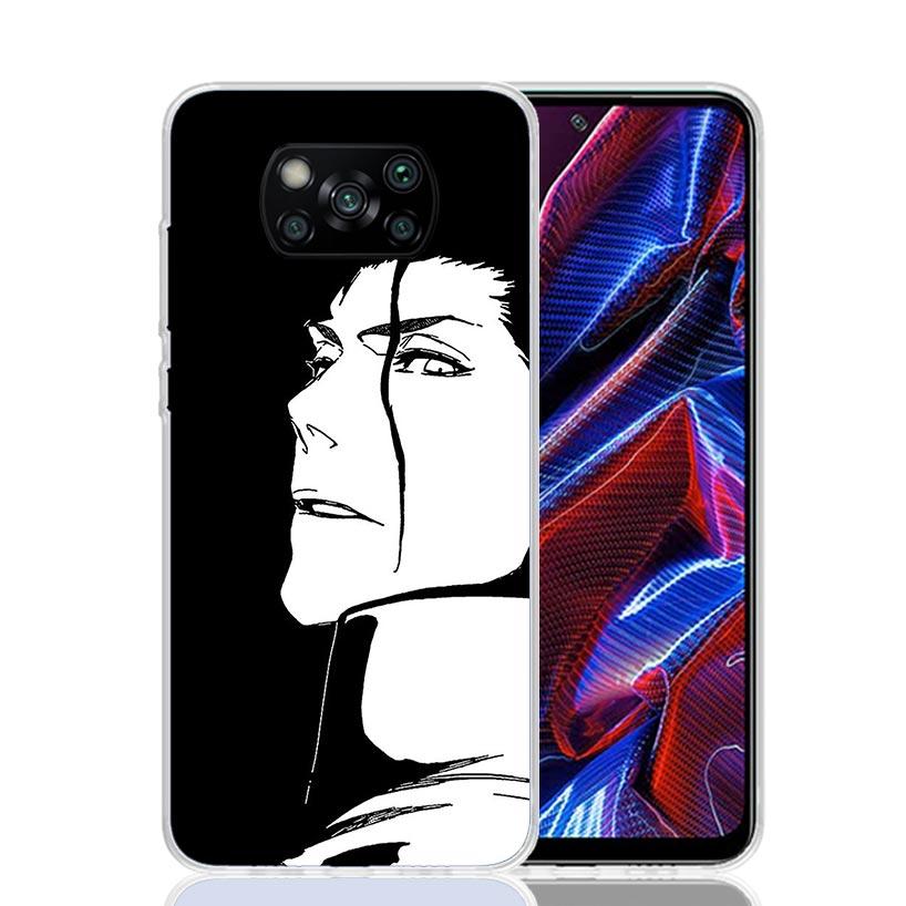 Bleach Aizen Sousuke Case Phone Cover for Xiaomi Redmi Note 10 9 9S 8 8T 7 5 Pro Mi 12T 11T 10T 9T 12 11 Lite A3 A2 Trend Fundas