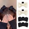 2pcs Sweet Headdress Satin Hair Clips Non-Slip Mini Shark Clip Hair Styling Clip  Hair Accessories
