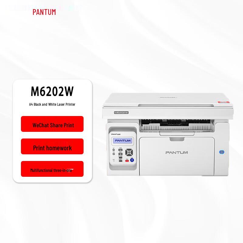 Pantum Black & White Laser Printers & MFPs CN plug (adapter included)
