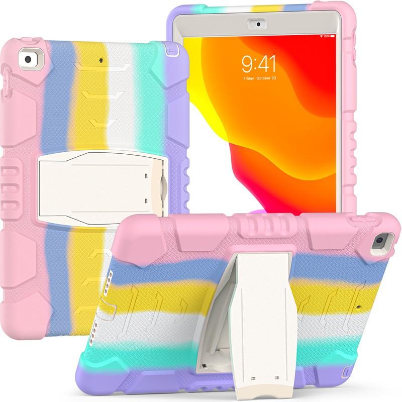 Shockproof IPad 10th Gen Case With Kickstand Silicone PC Full Cover 10.2-inch Tablet