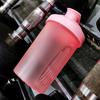 400 ml Protein-Shaker-Becher mit Klappdeckel, Milchshake-Mischwasserflasche, Fitnessstudio-Versorgung