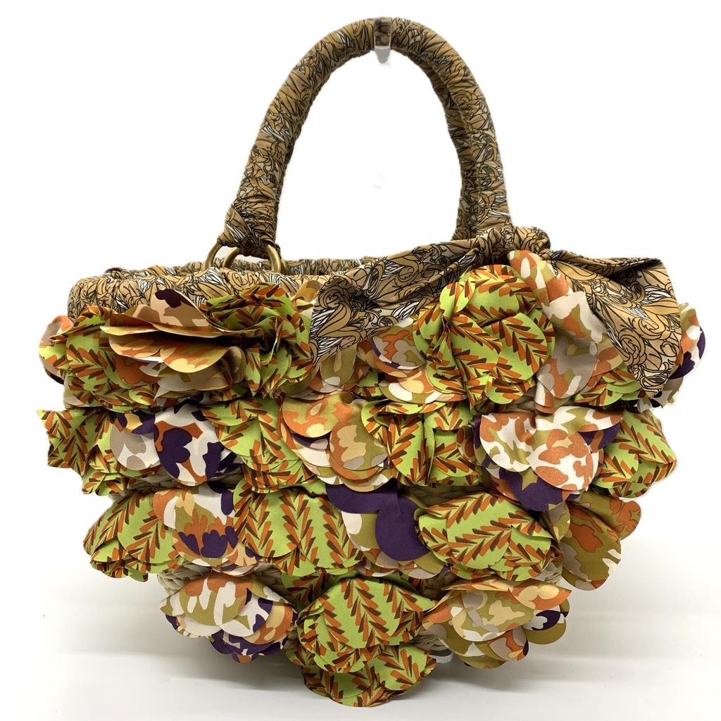Used PRADAHandbag multicolor Raffia Women