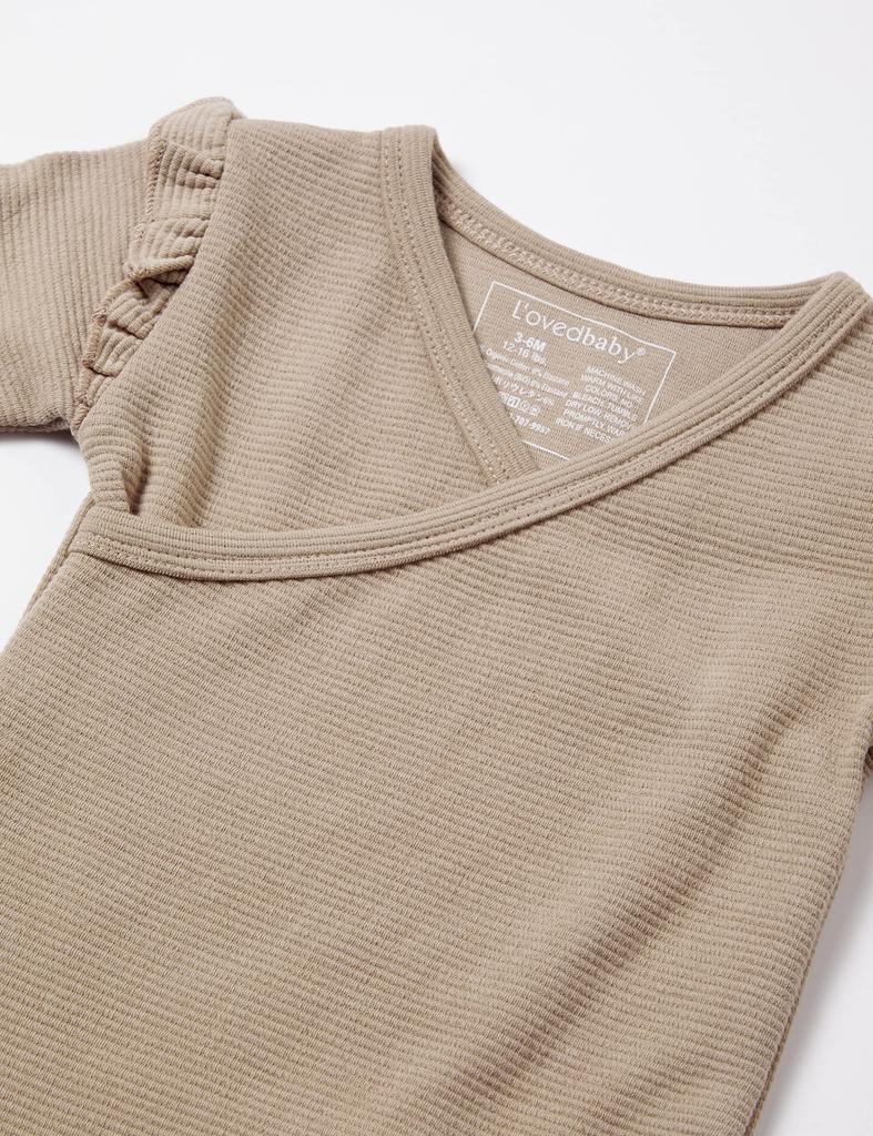 Organic Bodysuit for Babies Barley [L'ovedbaby] Cc2-394 3-6M (for 3-6 Months)