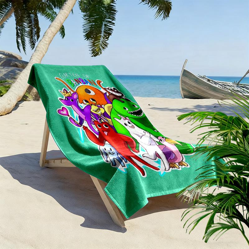 Gasai Yuno,Garten of Banban Print Beach Towel, Large Soft Quick Dry Towel for Beach Camping Swimming