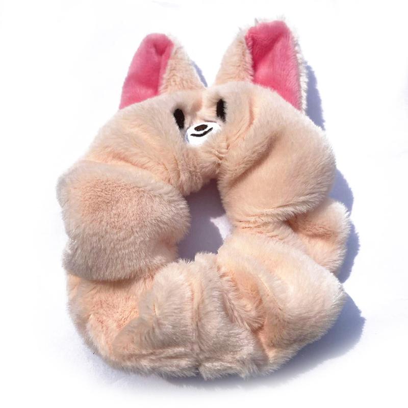 Krásný kreslený zvířecí styl plyšová gumička do vlasů čelenka gumička do vlasů elastické gumičky do vlasů gumička do vlasů velkého střeva vlasové doplňky