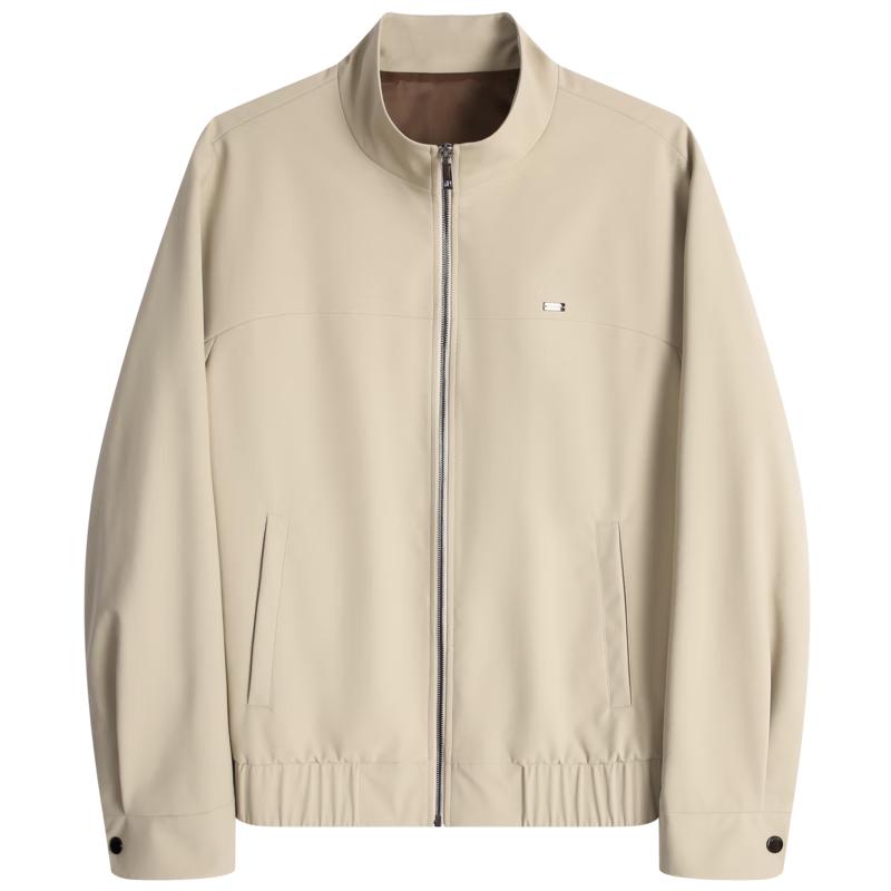 

K-Boxing Men s Stand Collar Business Casual Jacket 2XL