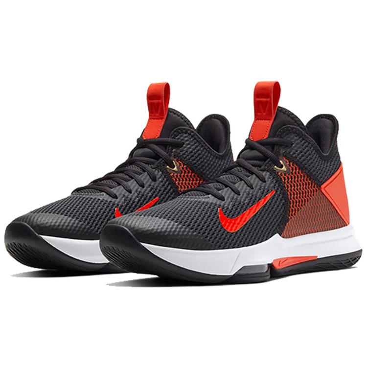 Nike LeBron Witness 4 EP 'Team Orange' (Unisex) Black / Team Orange Basketball Shoes CD0188 003