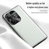 Realme GT Neo 6 SE Liquid Leather Protective Cover - Anti-Fall Shell, One-Piece Design, Suitable for Mobile Phone.