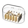 Cosmetic Storage Box Dustproof Makeup Lipstick Box Dormitory Desktop Organizer for Bedroom