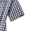 ZANZEA Women Plaid Print Casual Round Neck Short Sleeve Dress