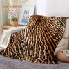 3D Colorful Zebra Stripe Leopard Tiger Soft Flannel Blanket for Bed Bedroom Sofa Picnic,Throw Blanket for Cover Outdoor Nap gift