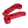 Kit d'adaptateur de blocage de drift Power Tuning en aluminium Augmentant l'angle de braquage de 25 pour BWM E46 M3 Rouge
