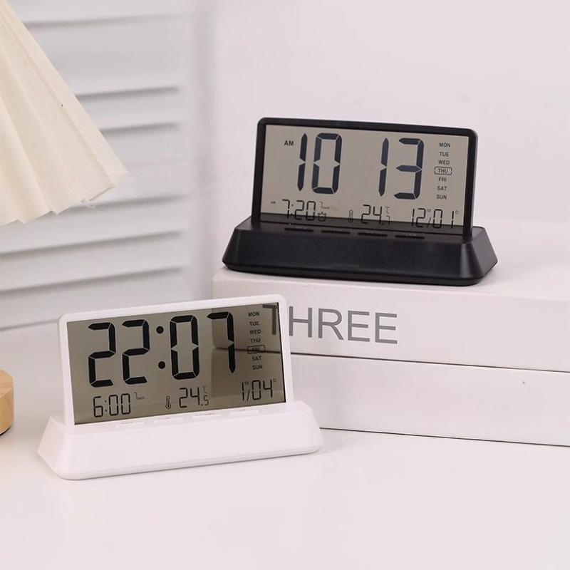 Elektronische Uhr Neue Ornamente Schreibtisch Kreative Digitale Wecker Wohnzimmer Kalender Hochwertige Heimdekoration