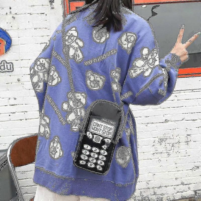 Funny Mobile Phone Shape Purse With Chain Crossbody Shoulder Bag Cartoon Handbag-4