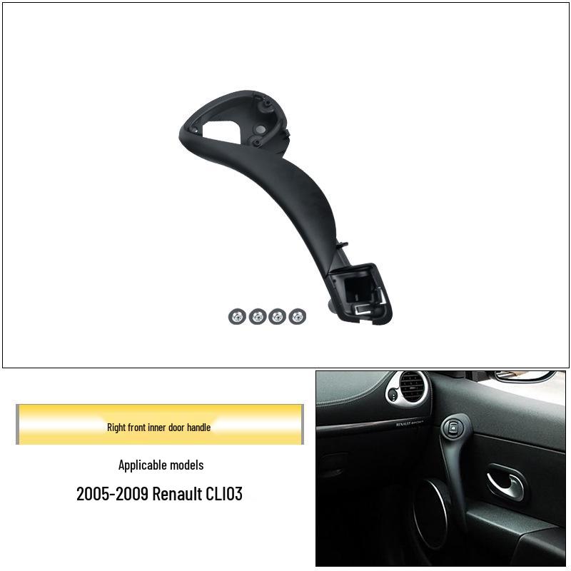 Renault CLIO 3 Door Handle Trim Cover & Bracket for Interior & Exterior.