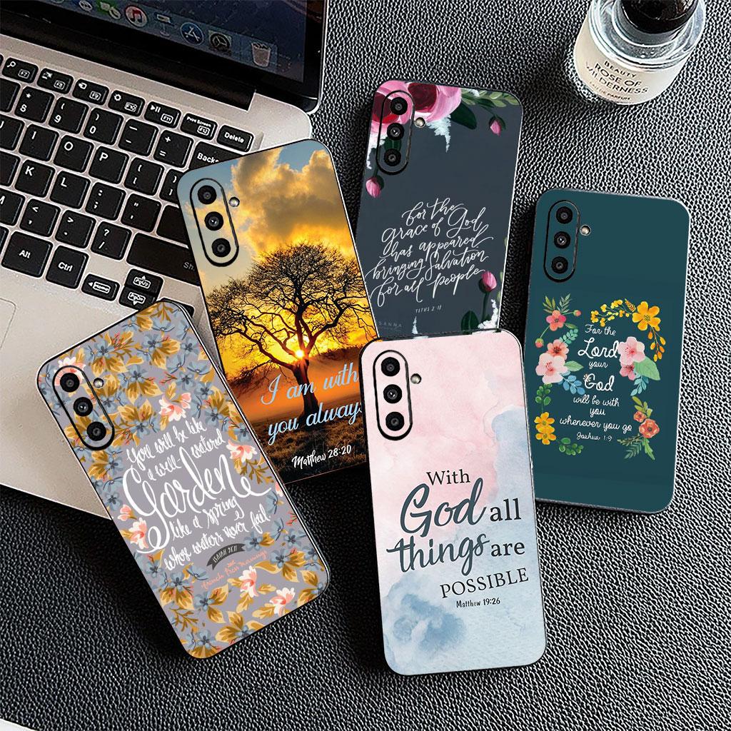 Bible Verse Christian Jehovah God Phone Cover for Apple iPhone 17 16 14 15 Pro Max Plus 15+ 16E XR ProMax Air 16+ Soft Case