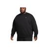 Nike Sudadera de Forro Polar Solo Swoosh Negro para Hombre DX1361-010