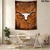 Texas Longhorn Pattern Home Decor Tapestry, Wall Hanging, Decorative RV Wall Cloth.MGT0918169