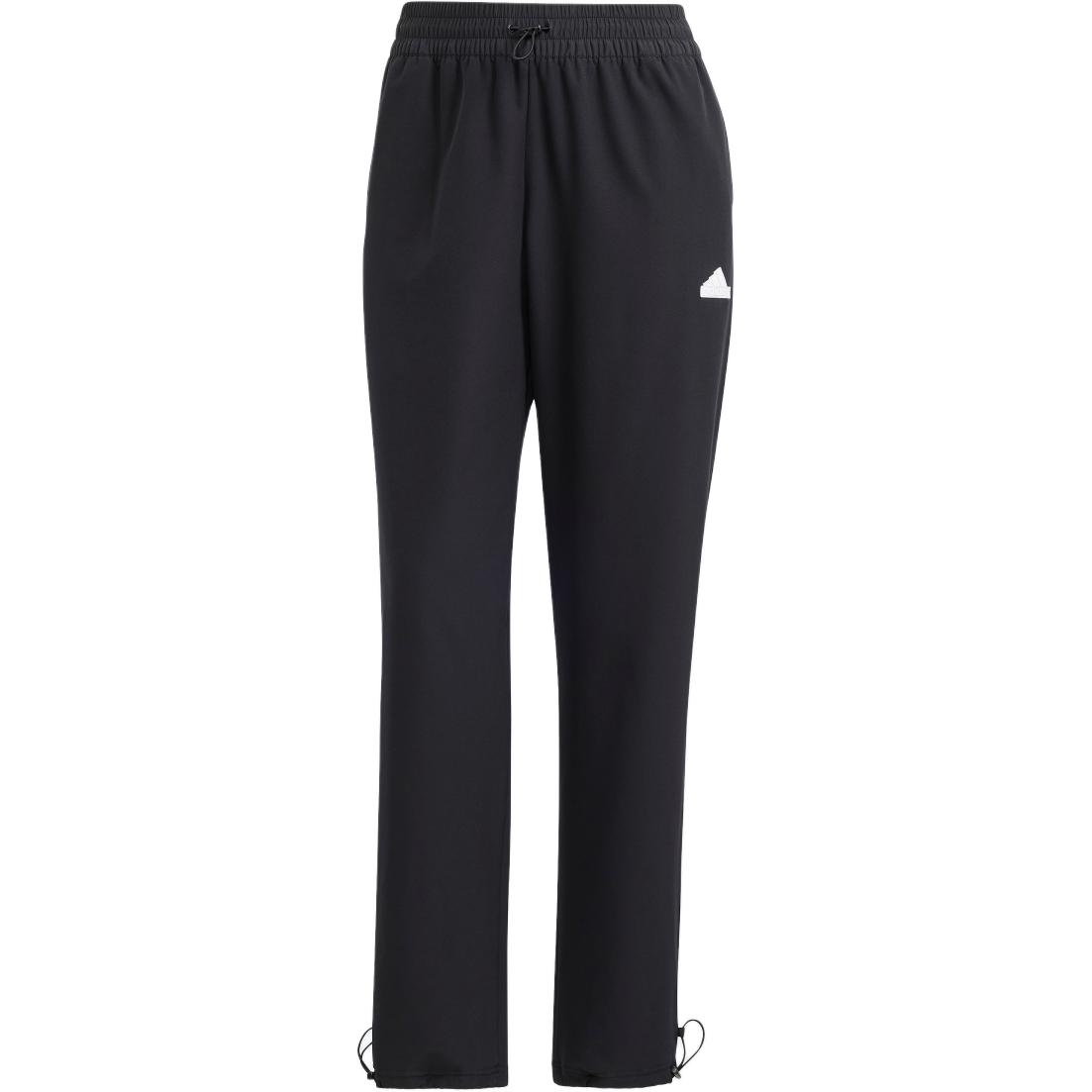 

Adidas Logo Letter Lace-Up Mid-Rise Knitted Sports Pants Women pants Black IT8814 S
