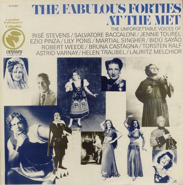 

Виниловая пластинка РАЗЛИЧНЫЕ The Fabulous Forties At The Met 32160304 Odyssey 1969 США Классическая Б/У