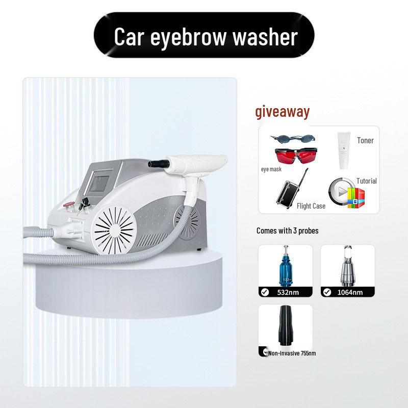 Second-Generation Non-Invasive Pico Eyebrow Cleansing Machine - Portable, Waterless Beauty Device