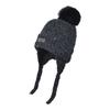 Autumn Winter Knitted Hat With Earmuffs For Women Breathable Warmth Casual Style