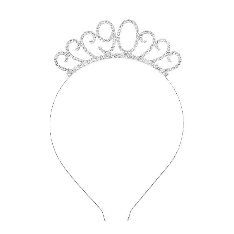 Cross-Border Digital Birthday Crown Set: Headdress, Party Shoulder Strap & Etiquette Belt Photo Prop for Girls