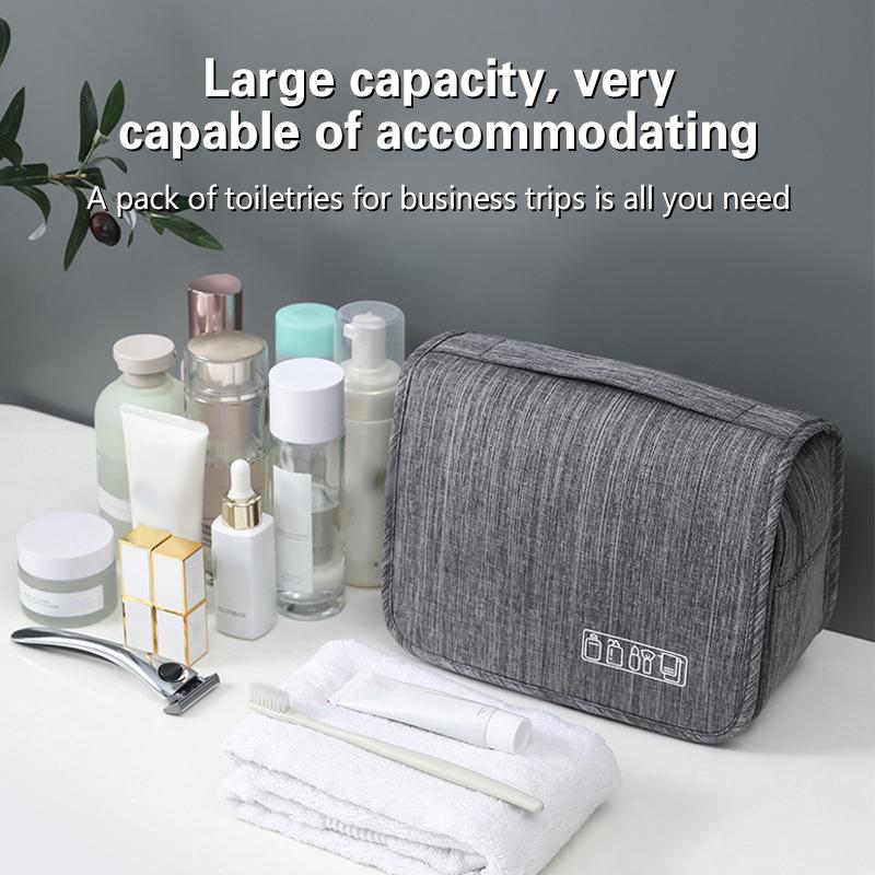 Foldable Toiletry Bag Organizer Hanging Storage Bag Bathroom Makeup Bag Case Cosmetic Bag Travel Bag For Travel Business