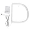 Innovative English Letter D Shape LED Light Decorative Lamp for Wedding Party Decoration Gift(Pink )