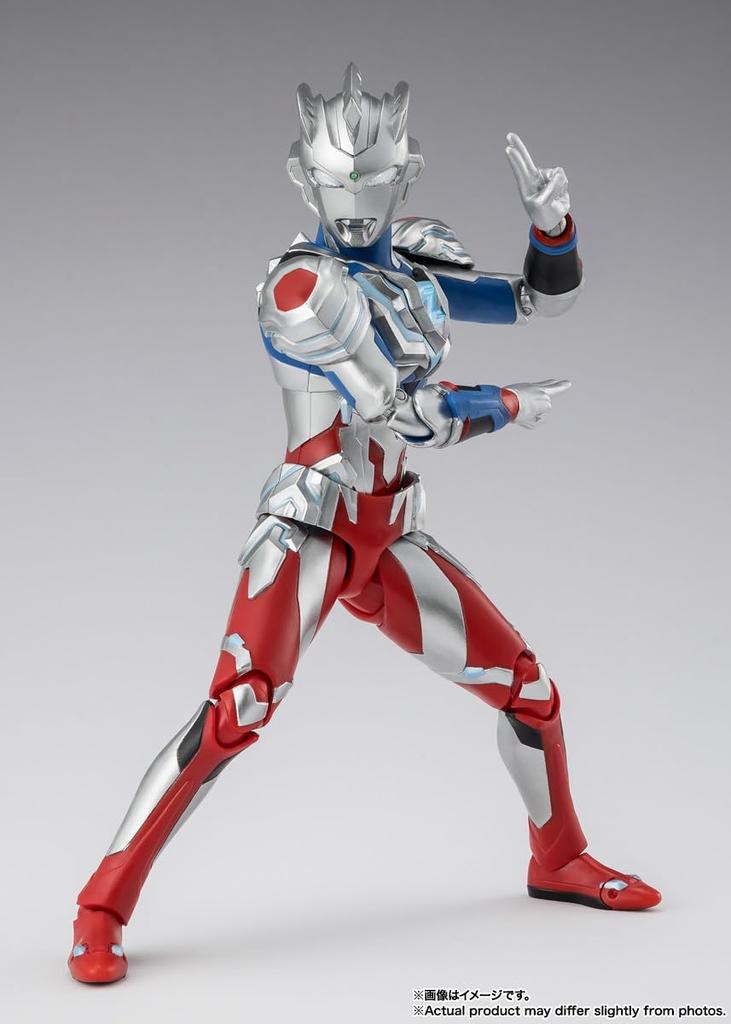 TAMASHII NATIONS Ultraman Z Ultraman Z Alpha Edge New Generation Stars Approximately 150mm PVC ABS Painted Movable Figure S.H.Figuarts (Ultraman Ver.)