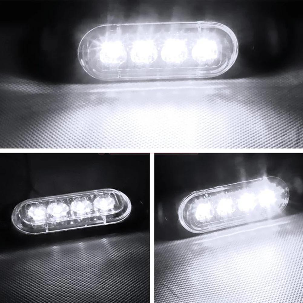 LED Side Marker Lights Red Clearance Trailer Truck RV LED Light Lamp Red Waterproof 12/24V Safety Warning Width Indicator
