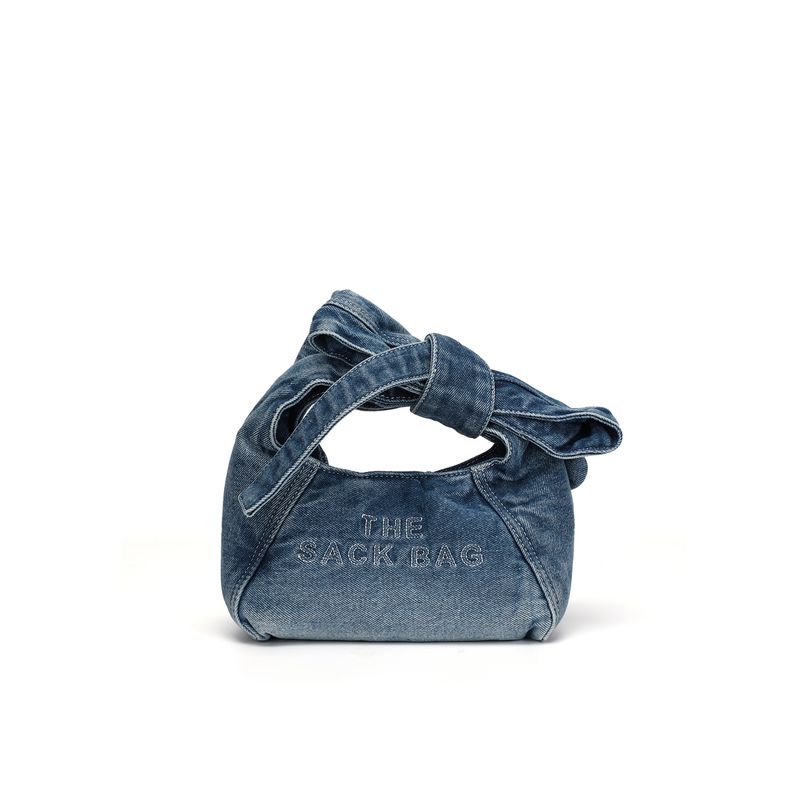 

Мини Джинсовая Джинсовая Сумка Женская 2025 Новое Поступление Сумка Дизайнерская Сумка Модная Сумка Кроссбоди с Бантом Dark blue small size