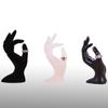 Eco-Friendly Resin OK Hand Jewelry Display Stand for Rings, Bracelets, and Pendants
