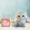 Diamond Painting Tabletop Ornaments Kit Lion Desktop Diamond Art Kits Diamond Painting Desktop Ornaments Kit for Adults Beginner